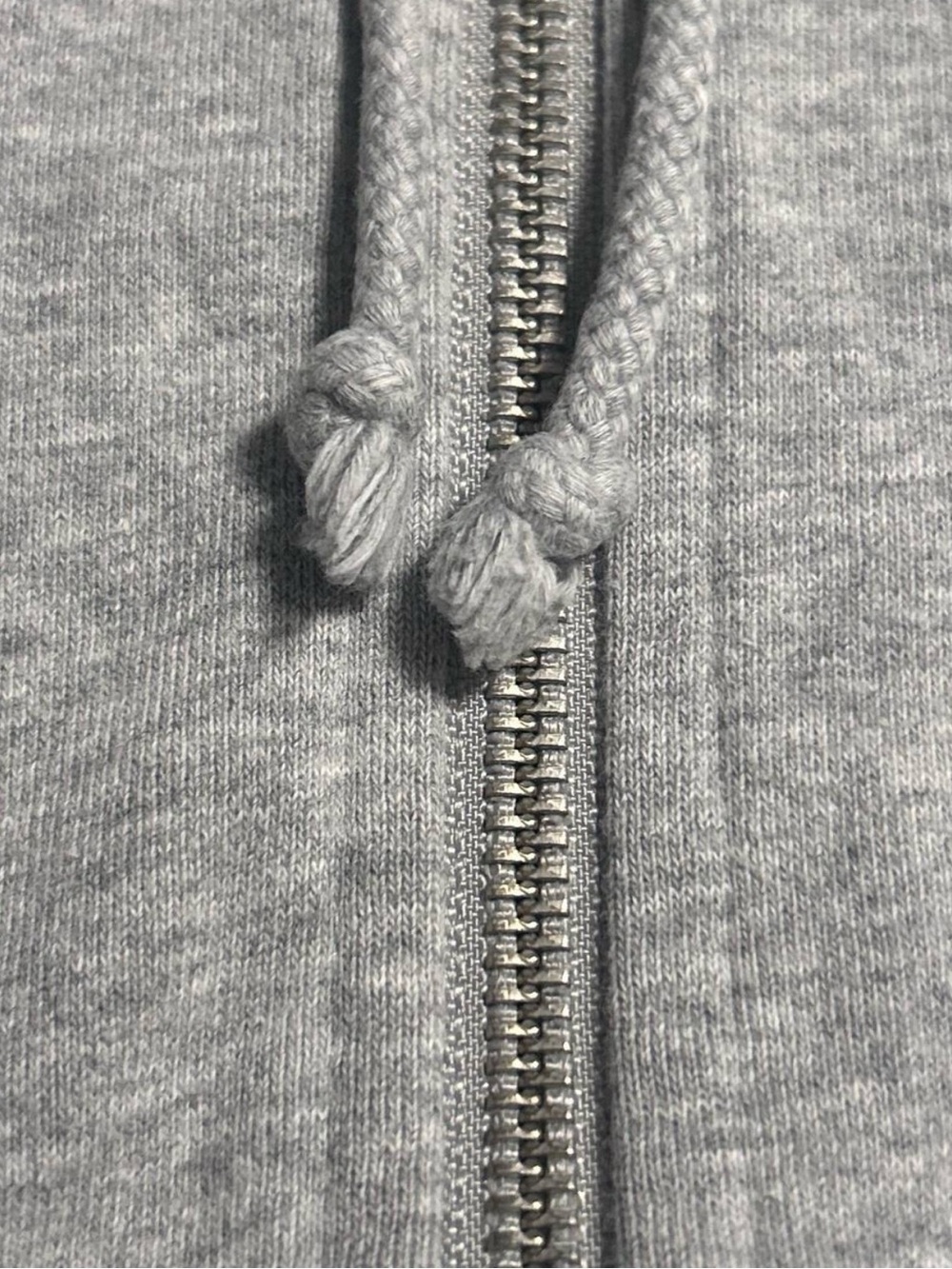John Galt Light Gray Zip-Up Hoodie - XL - Picture 4 of 5